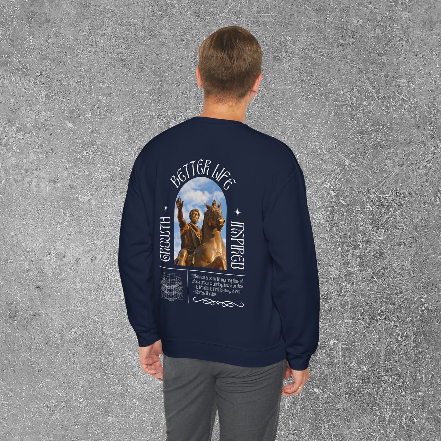 "Stoic’s Silhouette" Long Sleeve